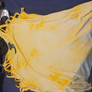 yellow top from rue 21